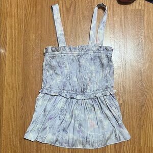 J. Crew Lavender flowy tank top